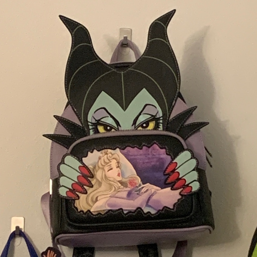 Malificent/Sleeping Beauty Loungefly backpack